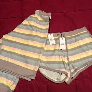 Z Supply Multicolor Striped Lounge Set
